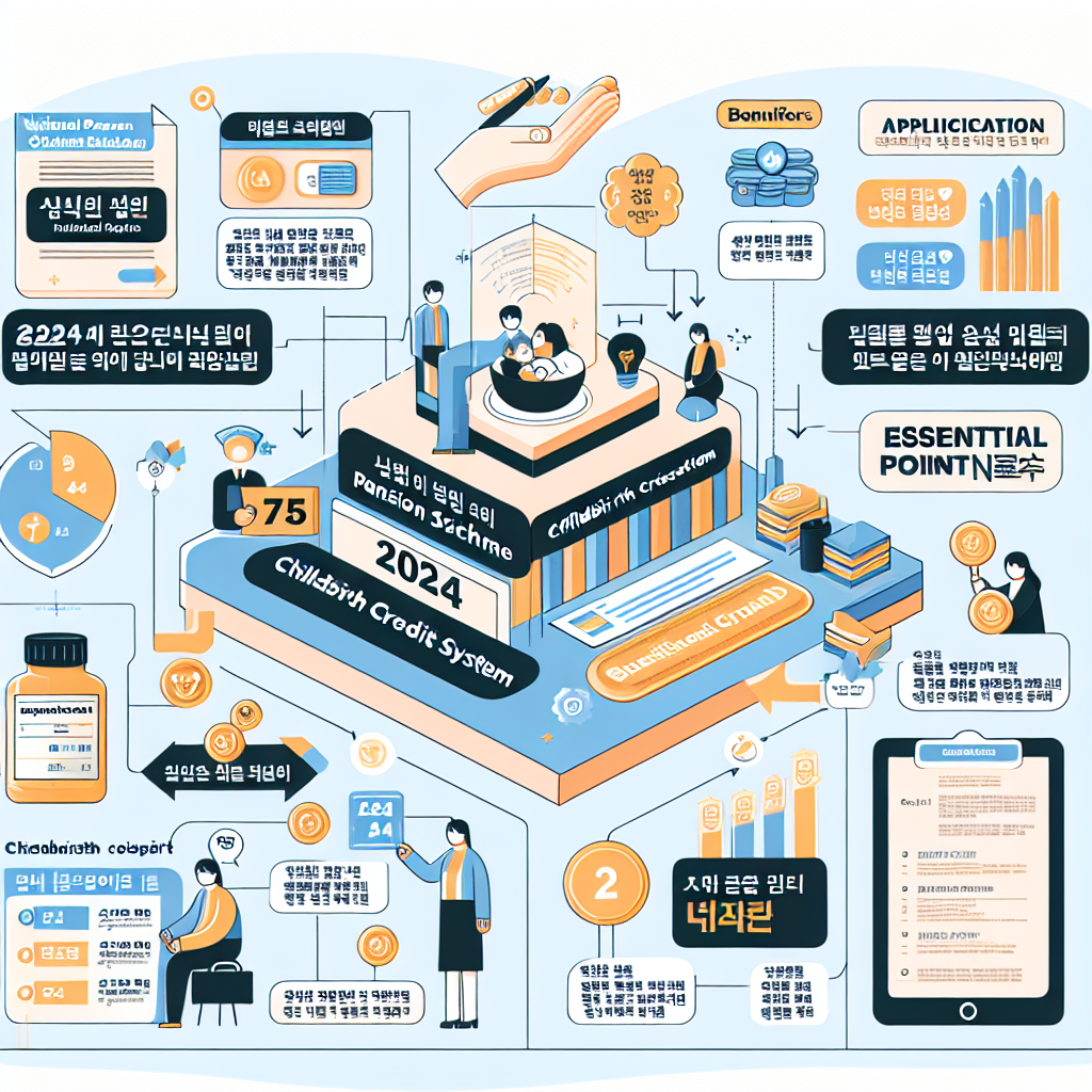 국민연금 출산크레딧 신청 방법, 대상자, 지원 제도 2024 총정리