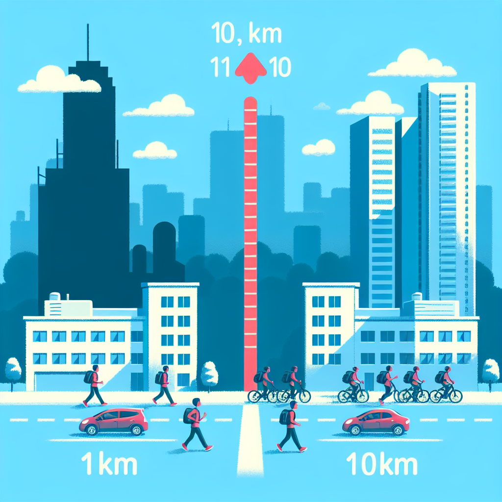 1km vs 10km: 걷기로 소모되는 칼로리 비교