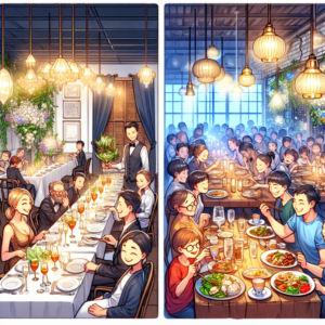 고급 레스토랑 vs 가성비 맛집, 뭐가 더 만족스러울까