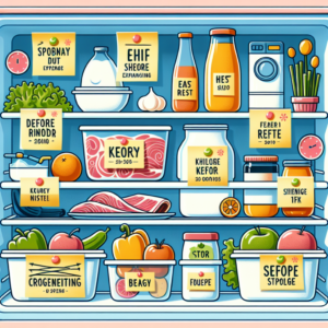 냉장고 유통기한 정리법, 상하기 전에 꺼내쓰는 알뜰 꿀팁