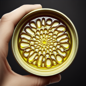 식용유 병 뚜껑 청결 유지, 끈적임 없이 깔끔하게