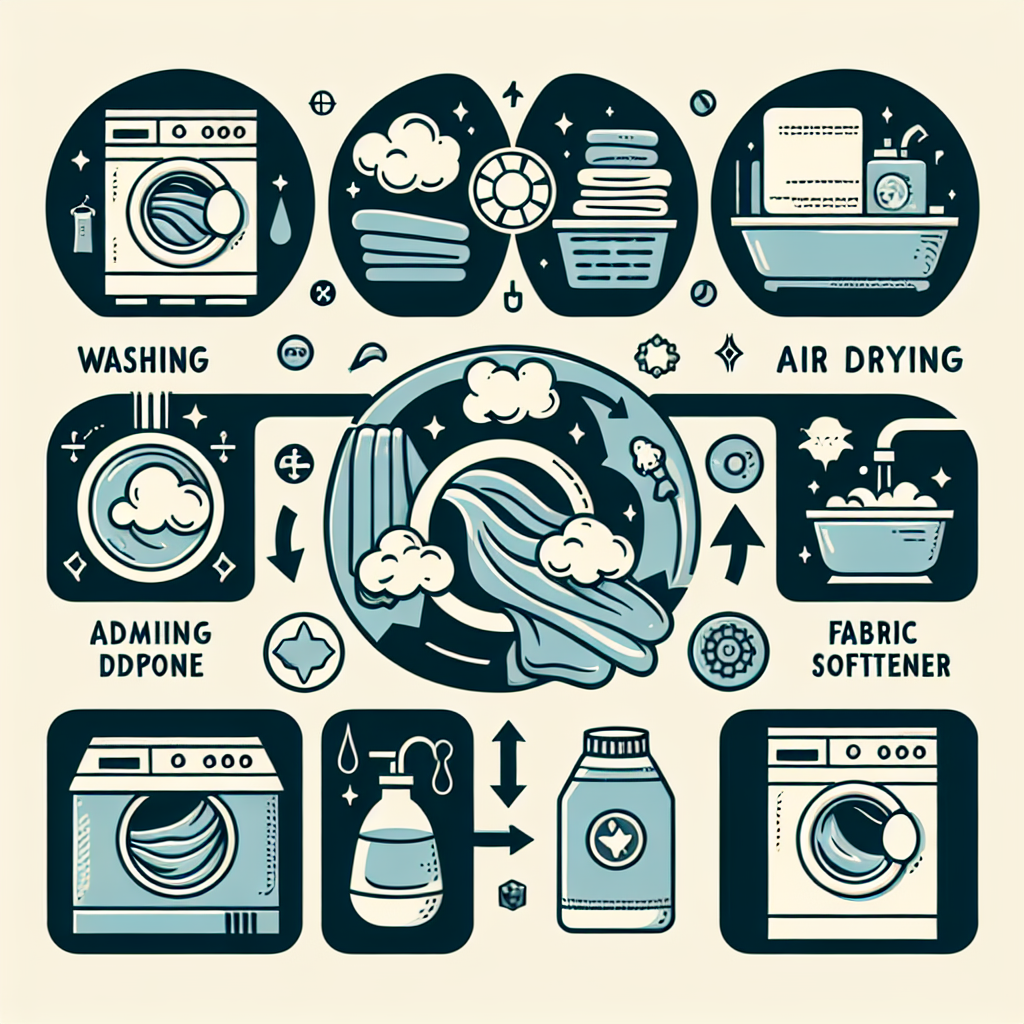 수건 건조 팁, 뽀송하게 말리고 냄새 제거까지