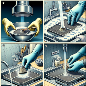 주방 후드 필터 청소법, 기름때 제거로 환기력 UP