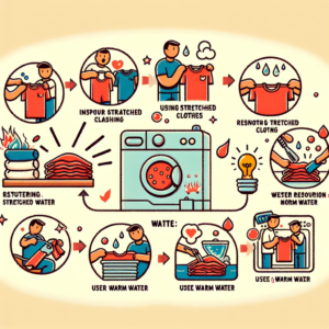 세탁 후 늘어난 옷 복원법, 간단한 온수 활용 팁