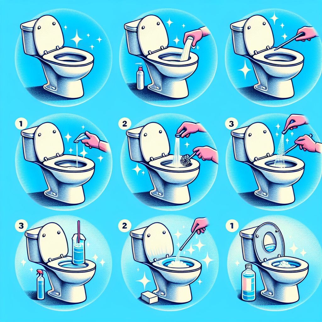 변기 물때 없애는 법, 세정제 없이도 말끔하게