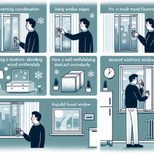 겨울철 창문 결로 방지, 곰팡이 생기기 전 예방하는 법