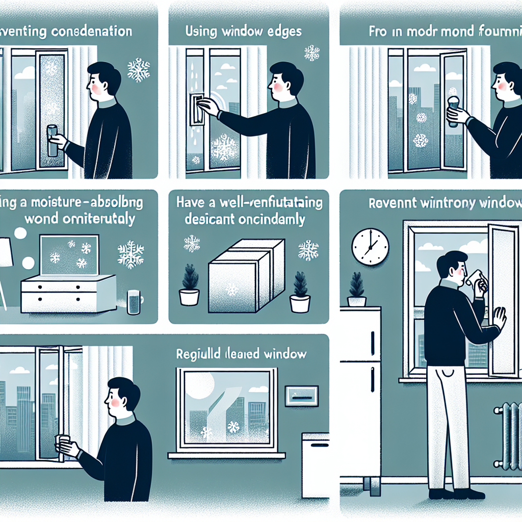 겨울철 창문 결로 방지, 곰팡이 생기기 전 예방하는 법
