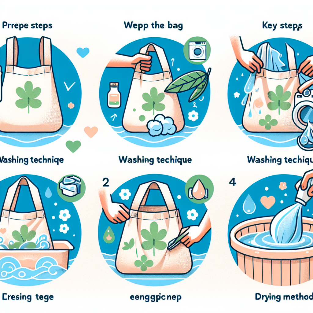 에코백 세탁법, 모양 변형 없이 오래 쓰는 방법