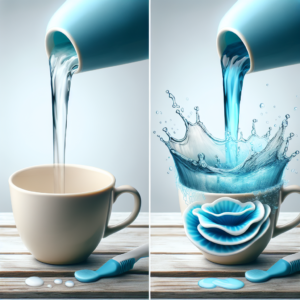 컵에 생긴 물자국 제거, 세척기 없이 깨끗하게