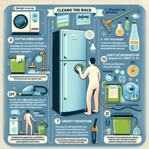 냉장고 뒷면 청소법, 전기세 절약하는 유지 팁