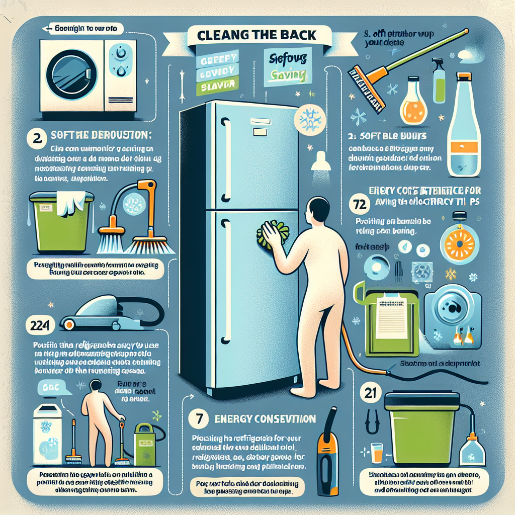 냉장고 뒷면 청소법, 전기세 절약하는 유지 팁