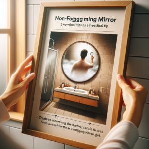 김 서리지 않는 거울 만들기, 욕실 실용 꿀팁