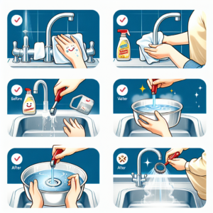싱크대 물얼룩 제거, 닦아도 남는 자국 없애는 팁 싱크대 물얼룩 제거, 닦아도 남는 자국 없애는 팁