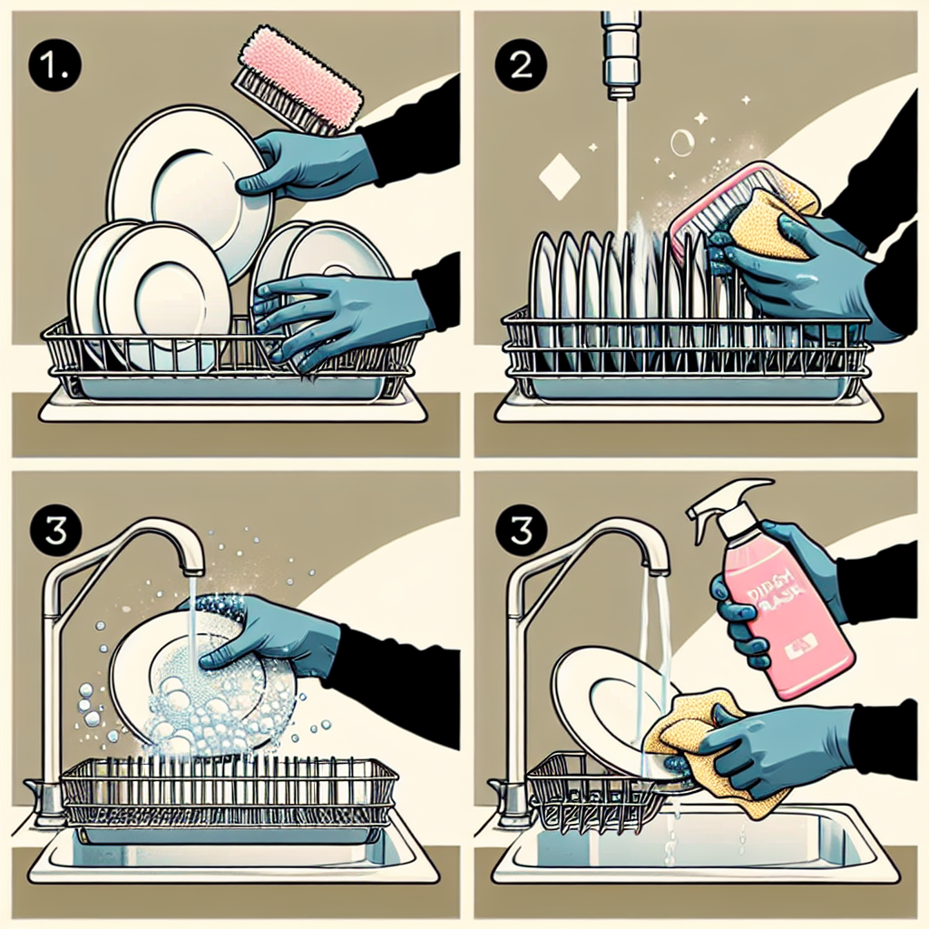 식기건조대 청소법, 세균 번식 막는 위생 관리