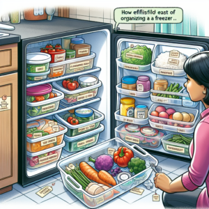 냉동실 정리 방법, 오래된 음식 찾기 쉬운 팁