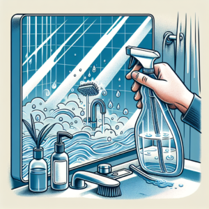 욕실 거울 물때 제거, 김서림과 함께 없애는 법