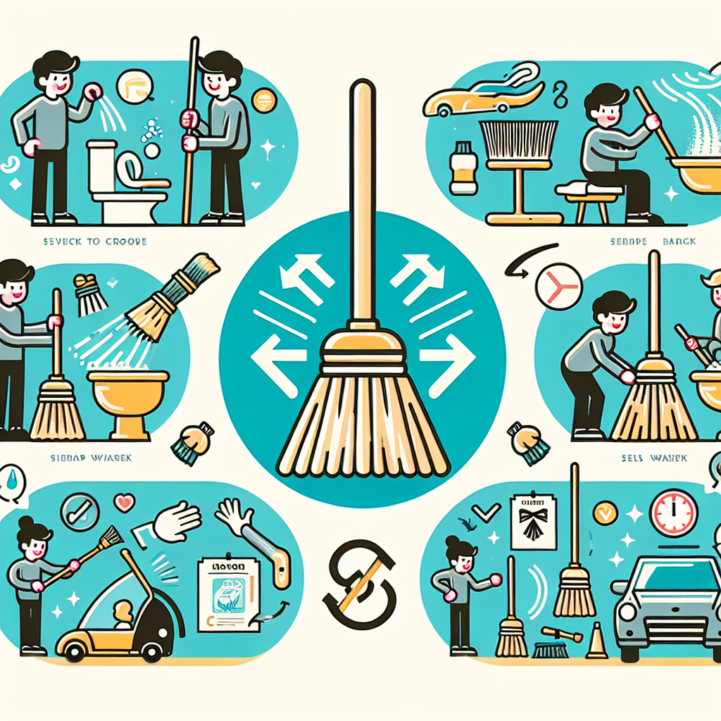 빗자루 털 빠짐 방지, 오랫동안 사용하는 관리법