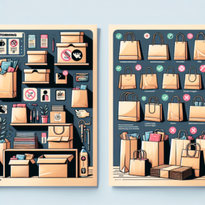 종이봉투 보관 팁, 구겨지지 않게 정리하는 법 종이봉투 보관 팁, 구겨지지 않게 정리하는 법