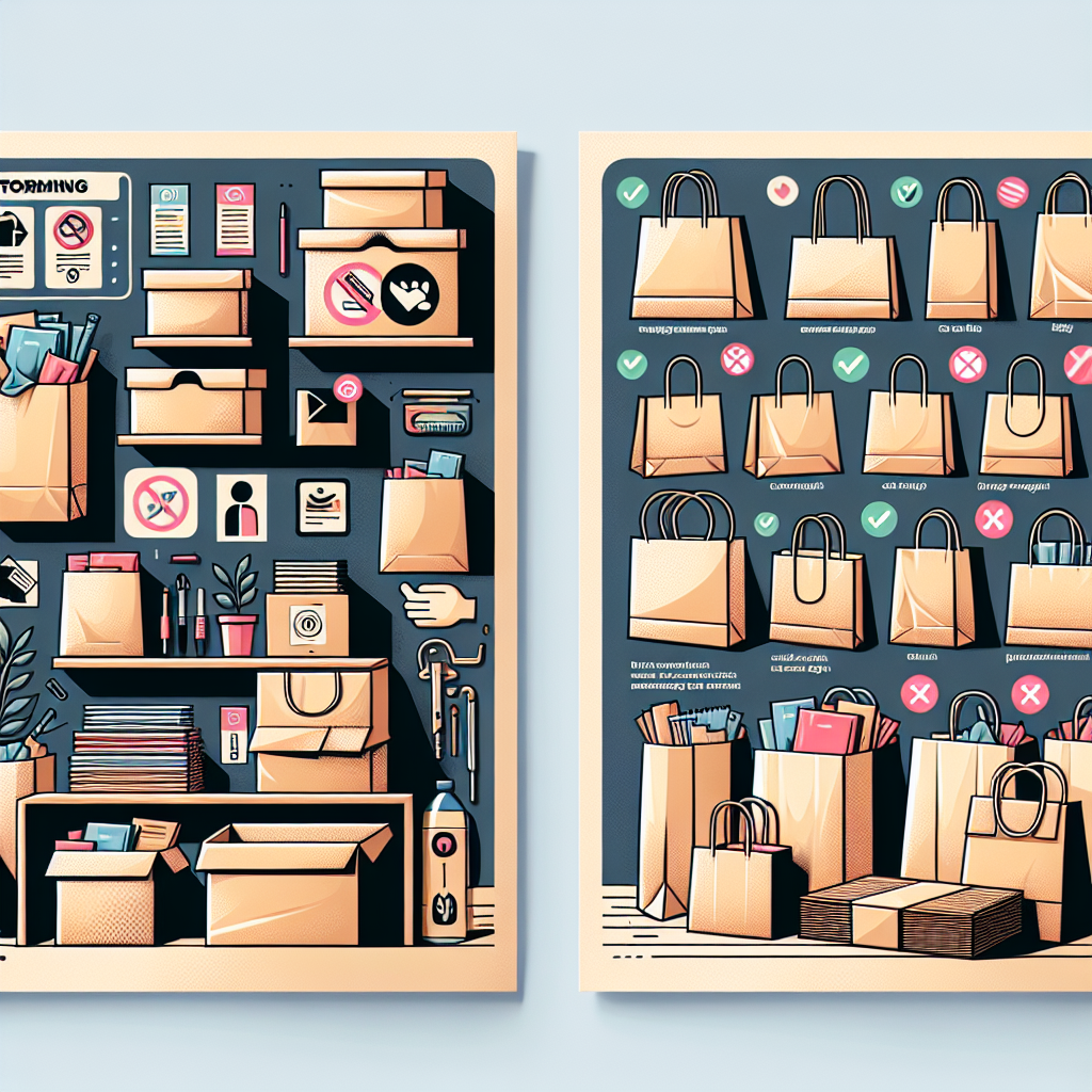 종이봉투 보관 팁, 구겨지지 않게 정리하는 법