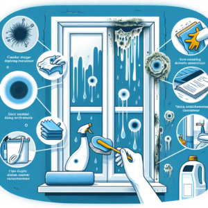 창틀 곰팡이 제거법, 작은 틈새까지 닦는 생활 팁