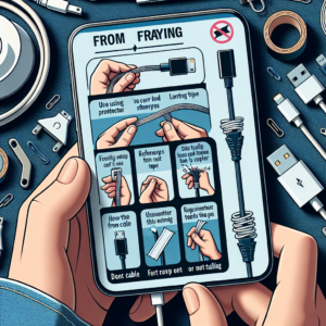 핸드폰 케이블 단선 방지, 오래 쓰는 꿀팁