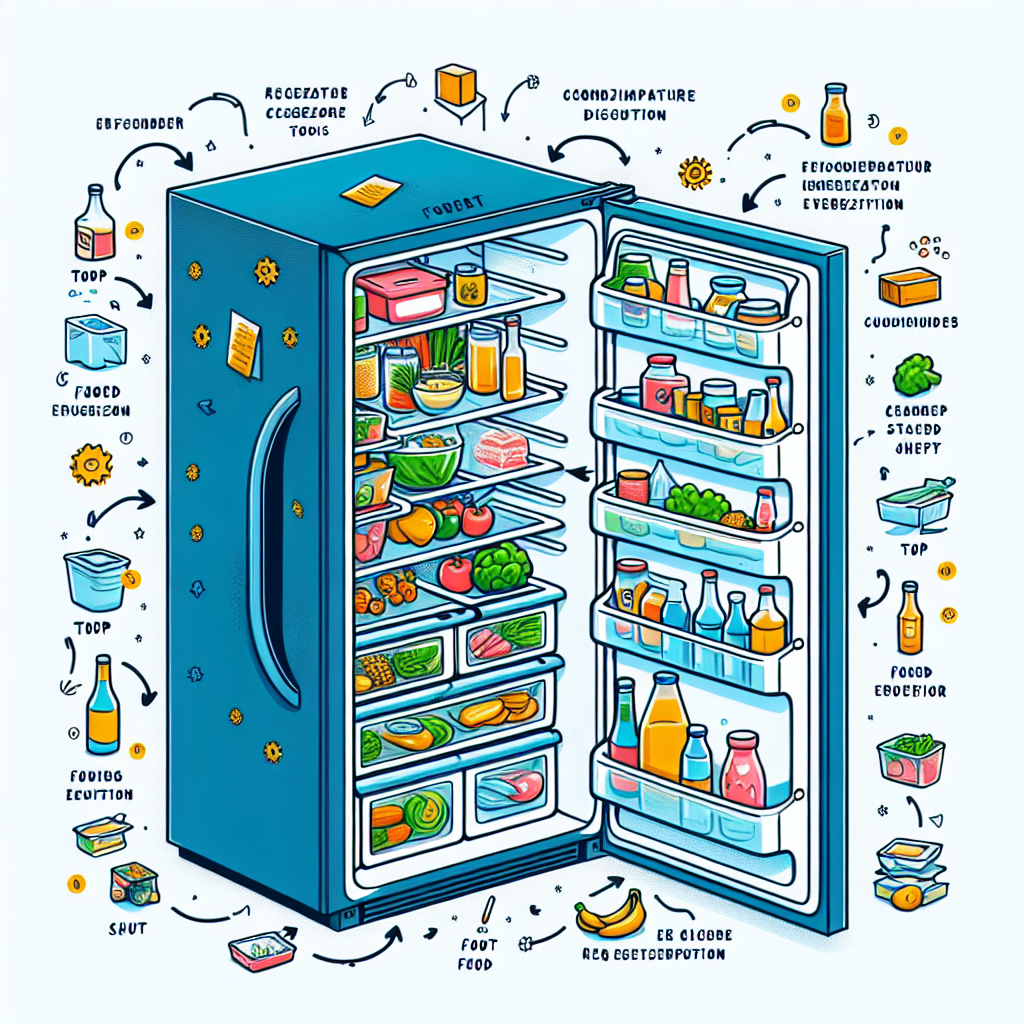 냉장고 정리 순서, 위칸부터 정리하면 안 되는 이유