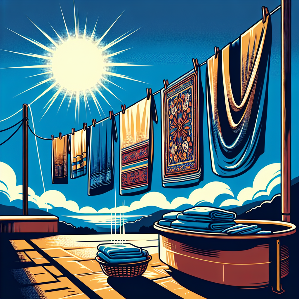 이불 햇볕 소독, 오후 2시가 최적인 이유