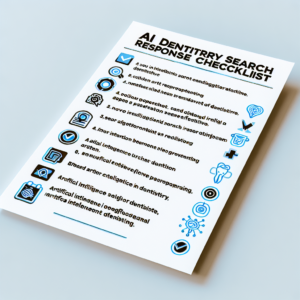 치과 AI 검색 대응 체크리스트 8가지
