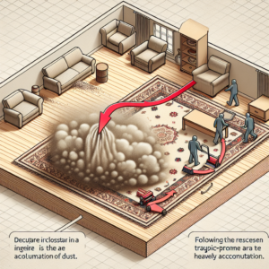러그 위치 변경, 먼지 쌓임 줄어드는 구조 러그 위치 변경, 먼지 쌓임 줄어드는 구조