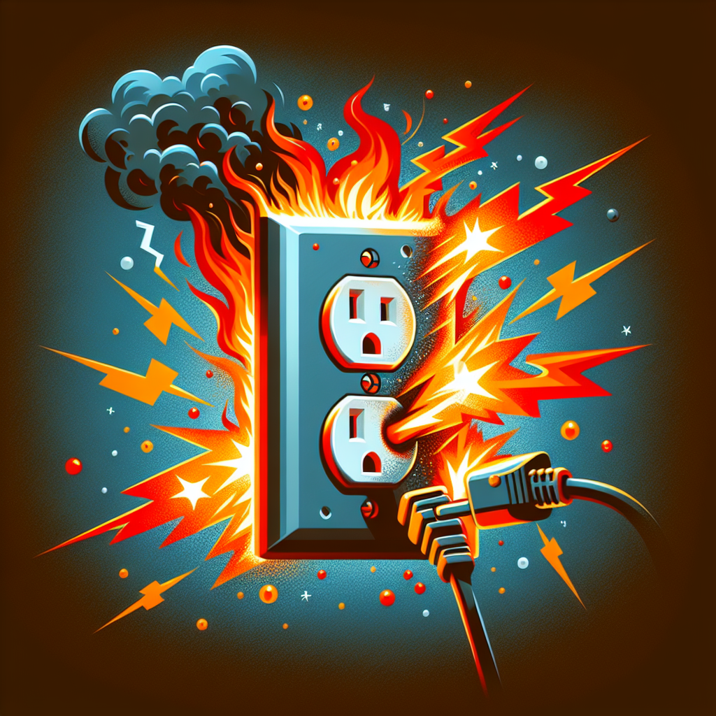 콘센트 과부하 점검, 화재 전 나타나는 신호