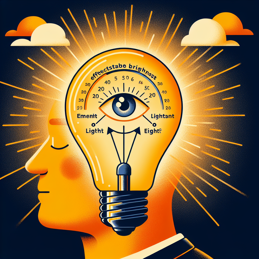 전등 밝기 조절, 눈 피로 줄어드는 적정 수치