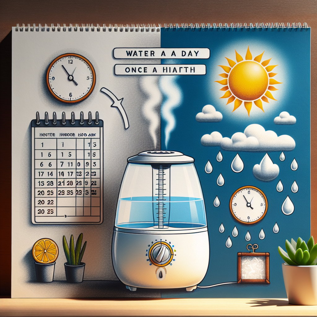 가습기 물 교체 주기, 하루 1회가 중요한 이유
