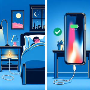 스마트폰 충전 위치, 침대 머리맡이 안 좋은 이유 스마트폰 충전 위치, 침대 머리맡이 안 좋은 이유