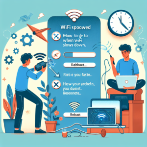 와이파이 재부팅, 속도 느려질 때 먼저 해야 하는 것