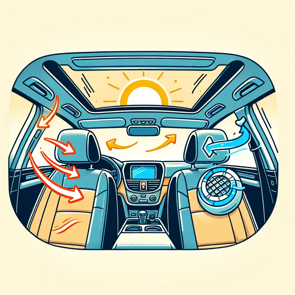 차량 내부 환기, 여름철 필수 3단계