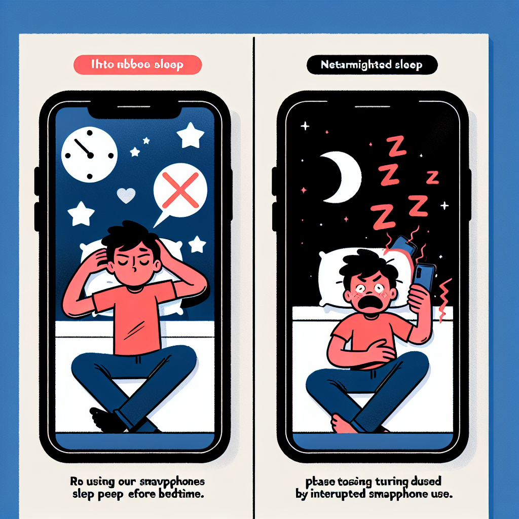 취침 전 스마트폰 차단, 수면 깊이 달라지는 이유