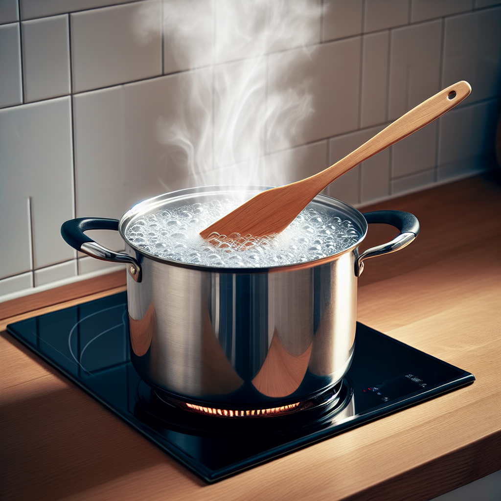 냄비 물 넘침 방지, 나무주걱 하나면 끝나는 충격 꿀팁
